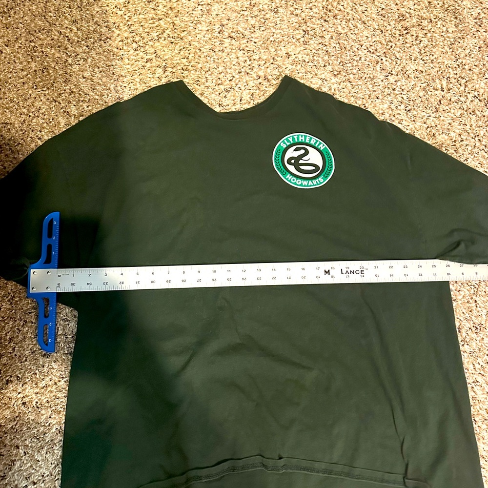 2xl hogwarts slytherin shirt house